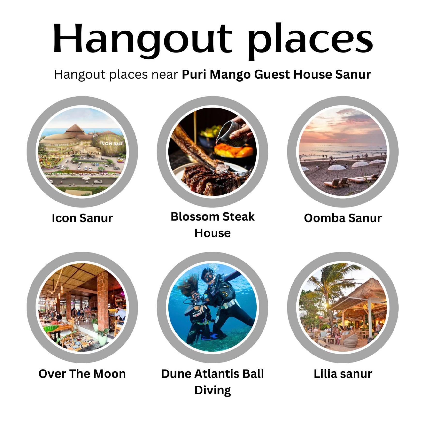 Puri Mango Guest House Sanur 外观 照片